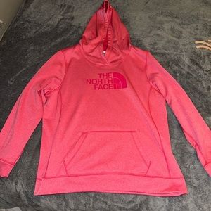 The North Face Hoodie Coral Size XXL